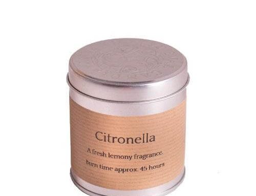 Citronella Tin Candles