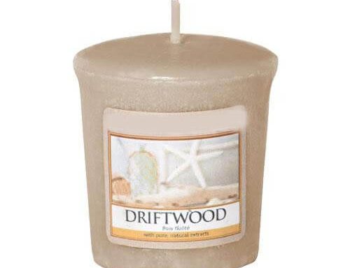 Driftwood Votive Candles