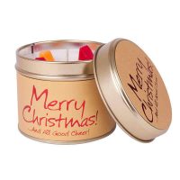 Merry Christmas Vanilla and Cranberry Tin Candles 200x200 - Tin Candles