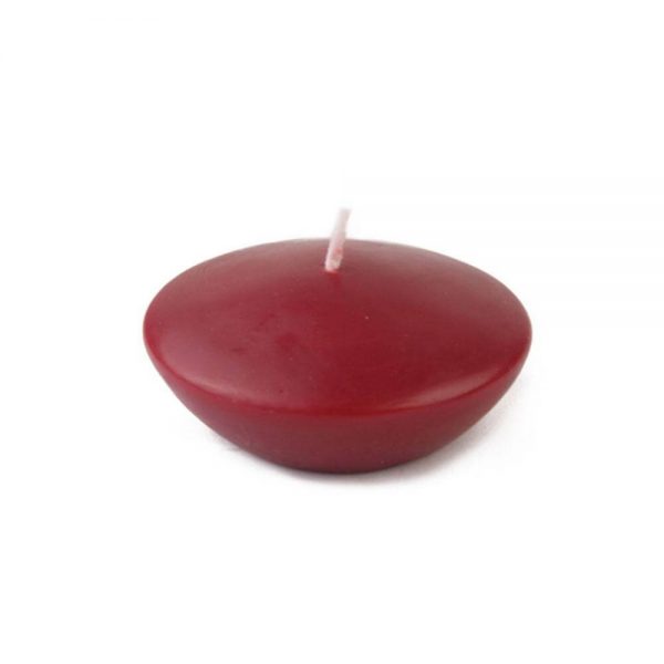 3 in. Burgundy Floating Candles 600x600 - 3 in. Burgundy Floating Candles