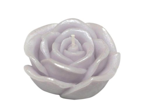 Purple Rose Floating Candles